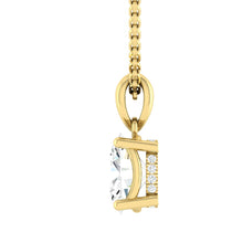 Load image into Gallery viewer, Lucce Kaela Necklace Oval Diamond