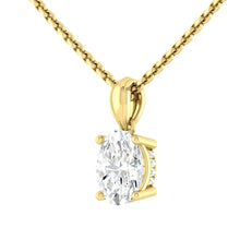 Load image into Gallery viewer, Lucce Kaela Necklace Oval Diamond