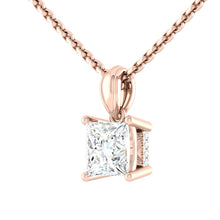 Load image into Gallery viewer, Lucce Kaela Necklace Princess Diamond