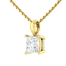 Load image into Gallery viewer, Lucce Kaela Necklace Princess Diamond
