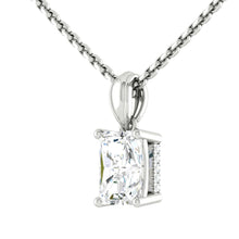 Load image into Gallery viewer, Kaela Radiant Necklace Lab Diamond
