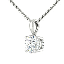 Load image into Gallery viewer, Lucce Kaela Necklace Round Diamond