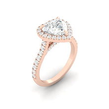 Load image into Gallery viewer, Lucce Montevalle Heart Moissanite