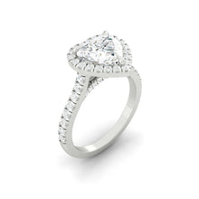 Load image into Gallery viewer, Lucce Montevalle Heart Moissanite