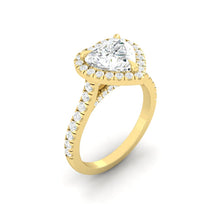 Load image into Gallery viewer, Lucce Montevalle Heart Moissanite