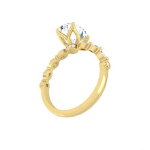 Load image into Gallery viewer, Lucce Paula Oval Moissanite