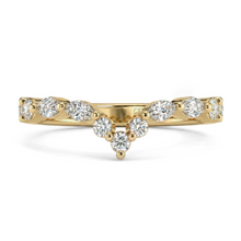 Load image into Gallery viewer, Lucce Paula Flush 0.46CTW Lab Diamond 14K Yellow Gold