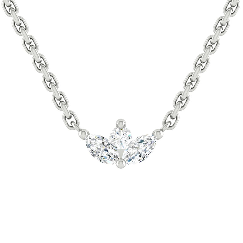 Paula Necklace Moissanite