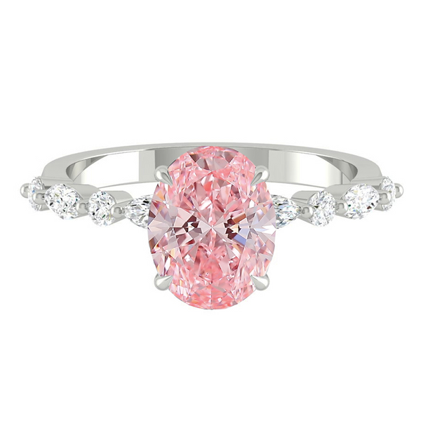 Lucce Paula Oval Rosé Pink Diamond