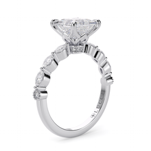 Load image into Gallery viewer, Lucce Paula Princess Moissanite