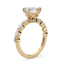 Load image into Gallery viewer, Lucce Paula Round Moissanite