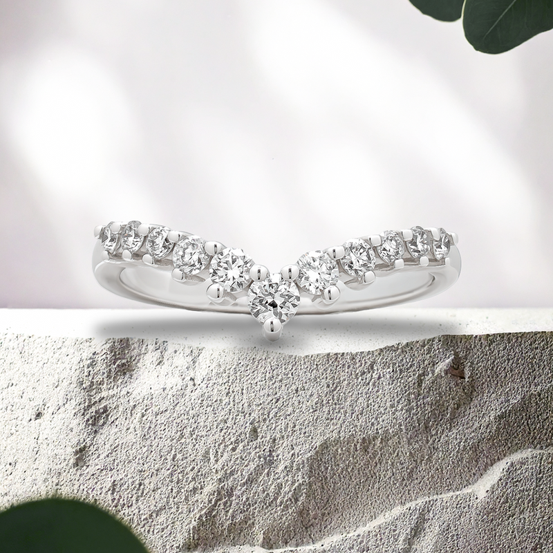 Lucce Prima 0.36CTW Lab Diamond 14K White Gold