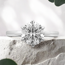 Load image into Gallery viewer, Lucce Verona Round Lab Diamond 2.02ct D VVS2 ld IGI 18K White Gold