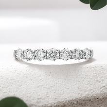 Load image into Gallery viewer, Lucce Rivera 7-Stone Round Diamond