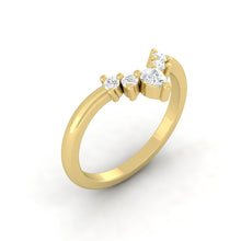 Load image into Gallery viewer, Lucce Rea 0.25ctw Lab Diamond 14K Yellow Gold