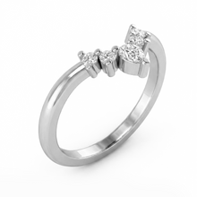 Load image into Gallery viewer, LUCCE REA™ 0.50ctw Natural Diamond Platinum