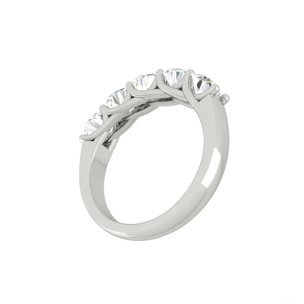 Rivera 5-Stone Moissanite