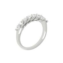 Load image into Gallery viewer, Rivera Oval 7-Stone Moissanite