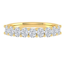 Load image into Gallery viewer, Rivera Oval 9-Stone Moissanite