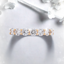 Load image into Gallery viewer, Lucce Rivera 7-Stone Round Diamond