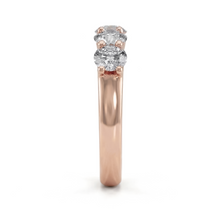 Load image into Gallery viewer, LUCCE RIVERA™ 5-Stone Round Diamond