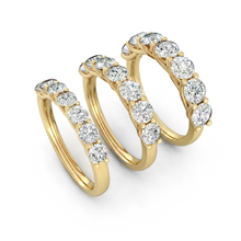 Load image into Gallery viewer, LUCCE RIVERA™ 7-Stone Round Diamond