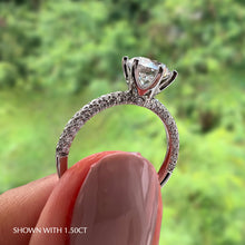 Load image into Gallery viewer, Moissanite Engagement Ring Lab Diamond Wedding Bands Where to buy Manila Philippines