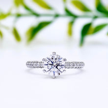 Load image into Gallery viewer, Lab Diamond Engagement Ring Moissanite Wedding Bands Where to buy Manila Philippines