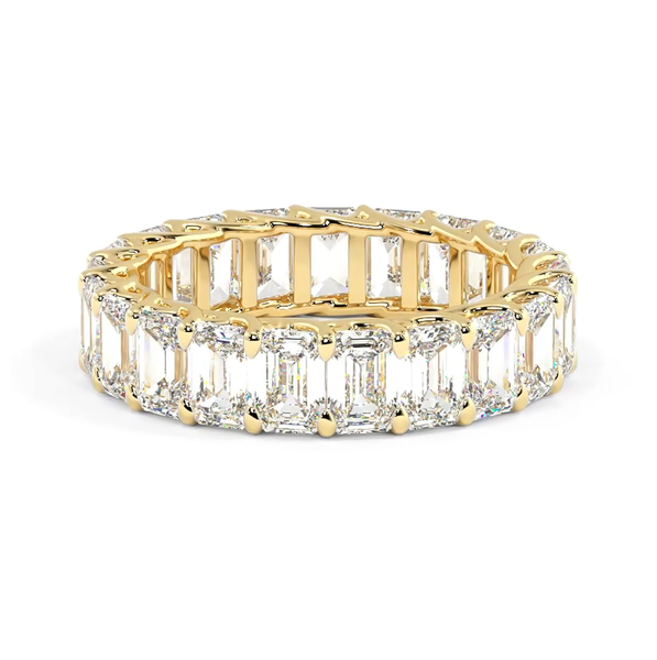 Rivera Emerald Eternity Moissanite