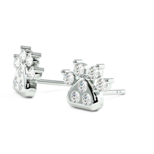 Load image into Gallery viewer, Lucce Zampa Earrings Diamond