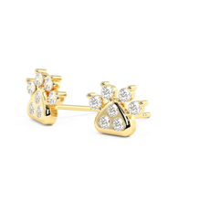 Load image into Gallery viewer, Lucce Zampa Earrings Diamond