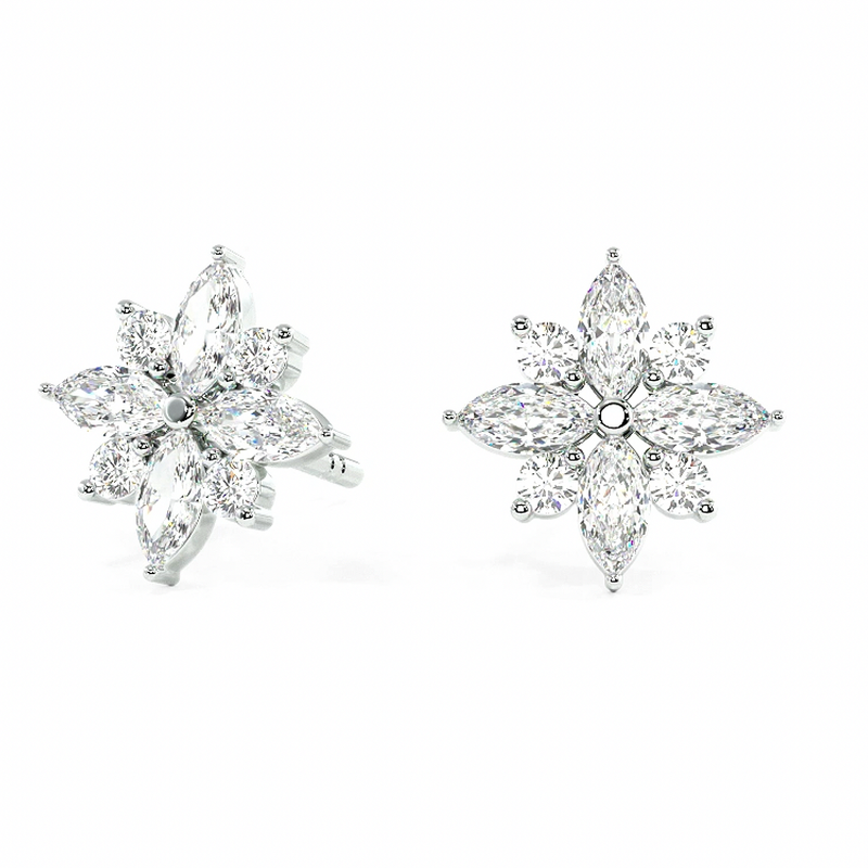 Stella Earrings Lab Diamond