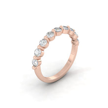 Load image into Gallery viewer, Wedding rings gold jewelry moissanite lab diamond manila philippines Lab Diamond Wedding Bands