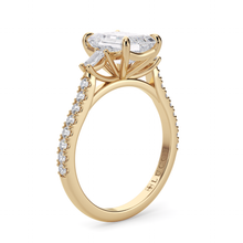 Load image into Gallery viewer, Lucce Sophia Pavé Radiant Diamond