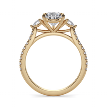 Load image into Gallery viewer, Lucce Sophia Pavé Pear Moissanite