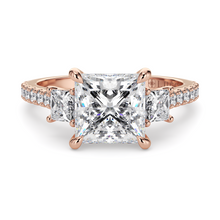 Load image into Gallery viewer, Lucce Sophia Pavé Princess Diamond