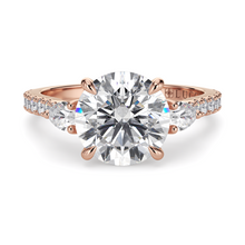 Load image into Gallery viewer, Lucce Sophia Pavé Round Moissanite