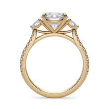 Load image into Gallery viewer, Lucce Sophia Pavé Round Moissanite