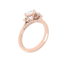 Load image into Gallery viewer, Lucce Sophia Princess Moissanite