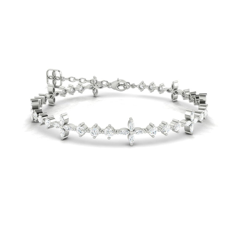 Stella Tennis Bracelet Lab Diamond *new*