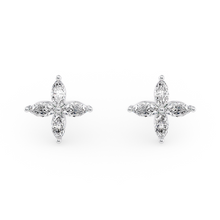 Load image into Gallery viewer, Constance Ole Earrings Moissanite