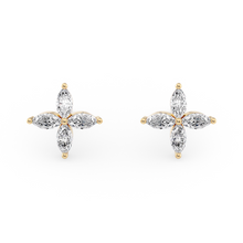 Load image into Gallery viewer, Lucce Constance Ole Earrings Moissanite