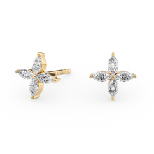 Load image into Gallery viewer, Lucce Constance Ole Earrings Moissanite