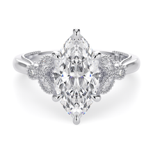 Load image into Gallery viewer, Lucce Stella Marquise Moissanite