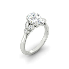 Load image into Gallery viewer, Lucce Stella Oval Moissanite