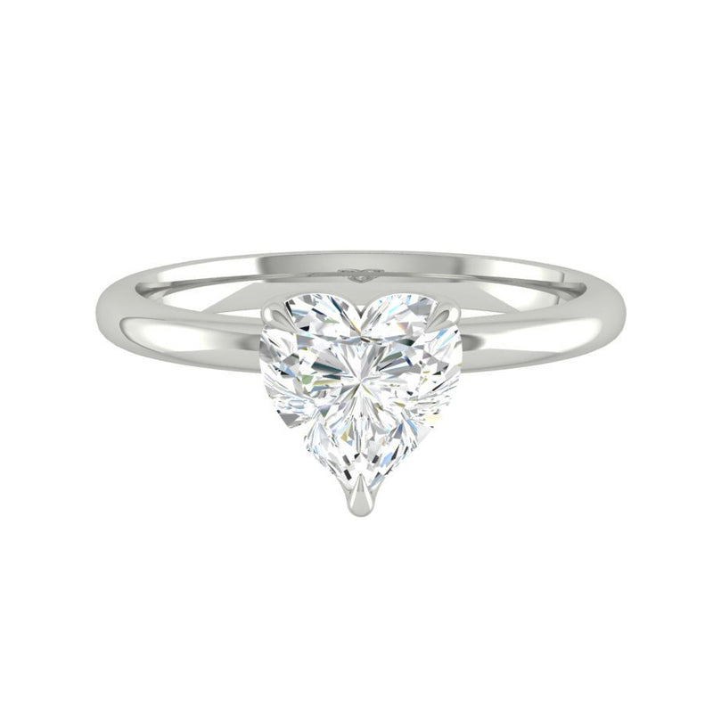 Lucce Lucia Heart Moissanite