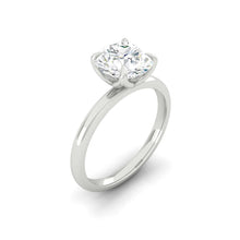 Load image into Gallery viewer, Lucce Lucia 4-Prong Round Moissanite