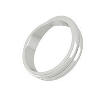 Load image into Gallery viewer, Lucce Varon Polished 5mm 14K White Gold