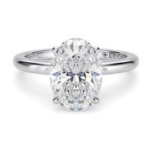 Load image into Gallery viewer, Lucce Verona Oval 1.52ct SUPERNOVA Moissanite 14K White Gold