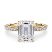 Load image into Gallery viewer, Lucce Verona Pavé Emerald Diamond